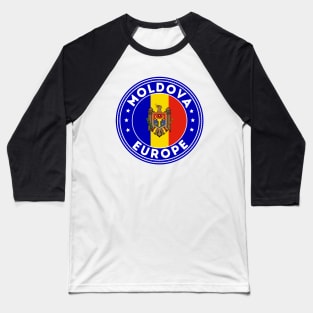 Moldova Europe Baseball T-Shirt